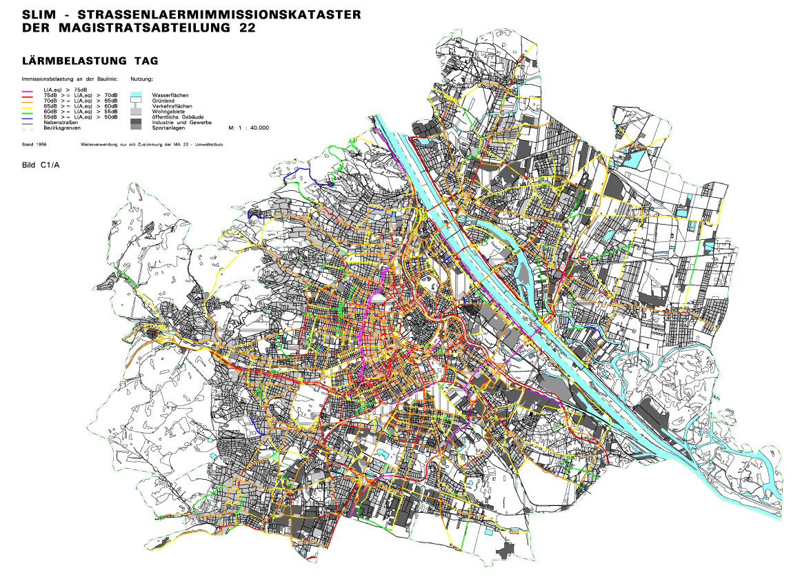 Noise Map Of Vienna