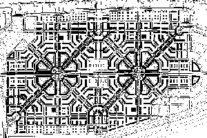 Basic design car-free area