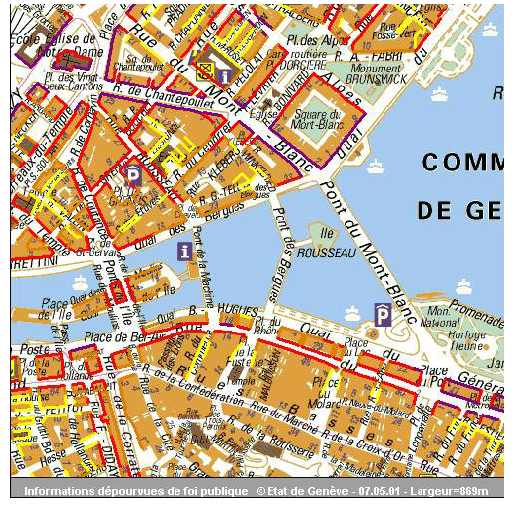 map of geneva centre